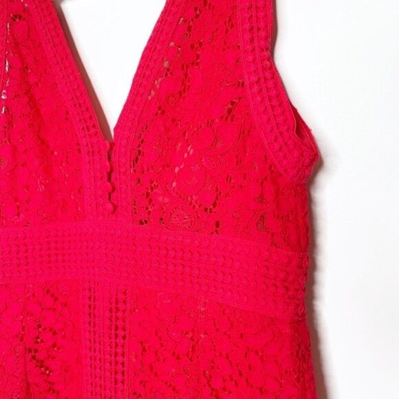 BARDOT Morgan Lace Red Dress - Picture 10 of 10